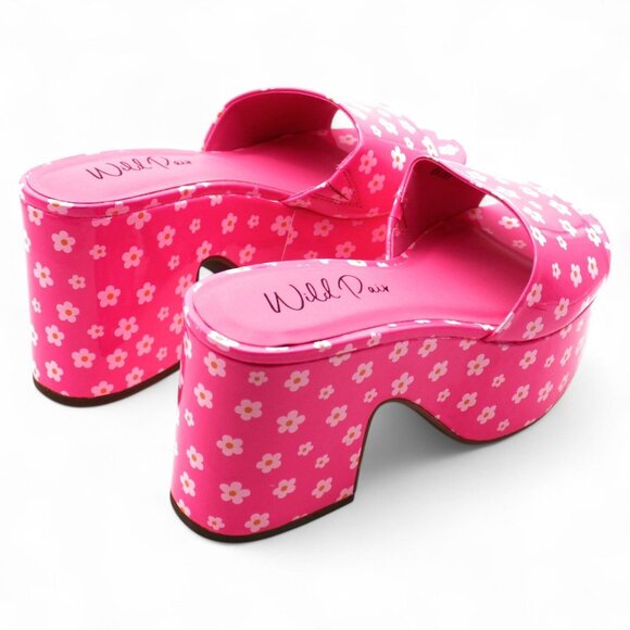 Melborne Womens Platform Sandals - Picture 5 of 8